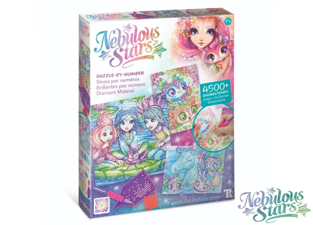 Nebulous Stars Ozdob kamínky podle čísel set
