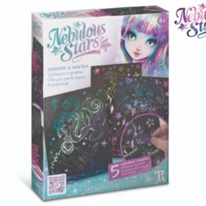 Nebulous Stars Seškrabávací set 5 destiček