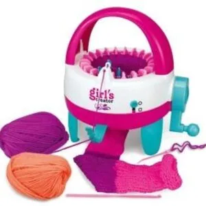 Pletací stroj na kliku