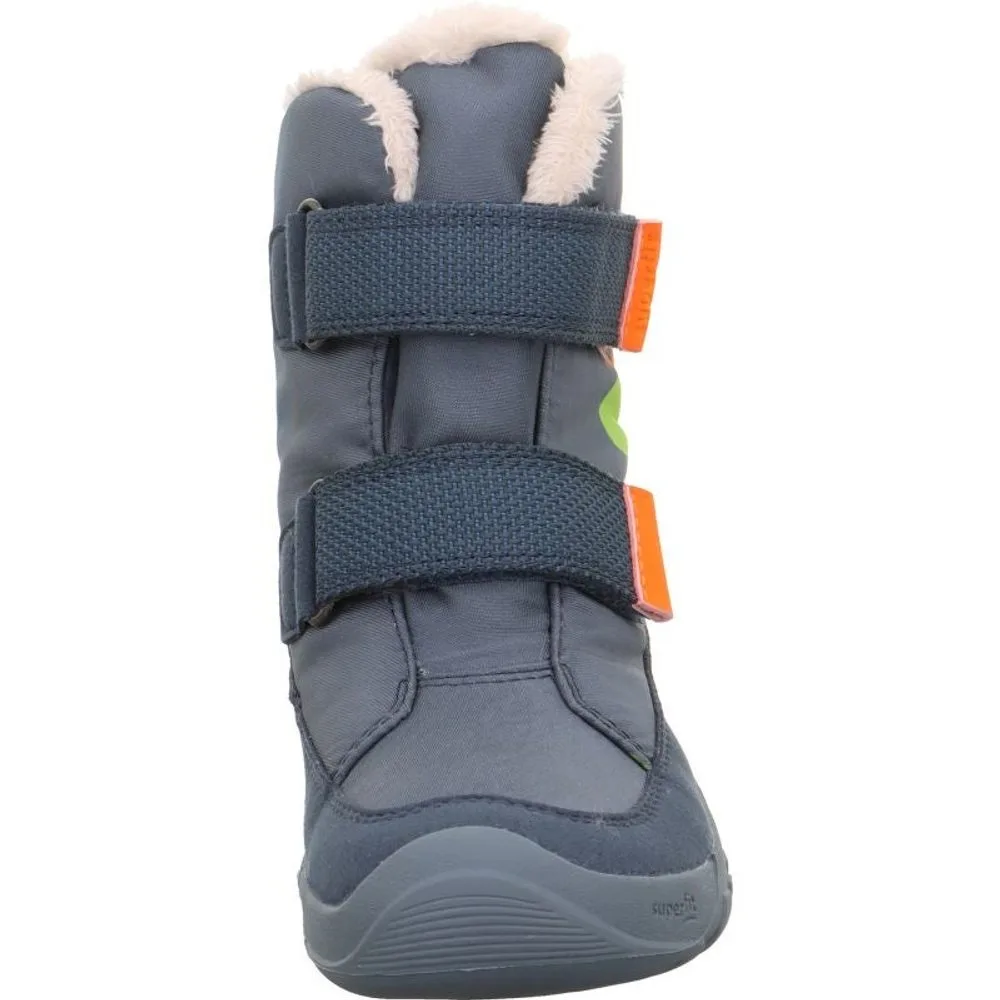 Chlapecká zimní obuv Superfit barefit TRACE GTX  Blue/Orange 1-006041-8020 - 35