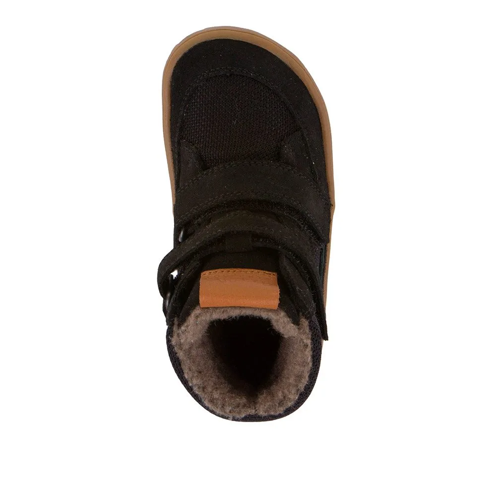 Dětské zimní barefoot boty TEX WINTER Black Froddo G3160247-16 - 23