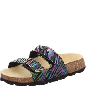 Dětské korkové pantofle Superfit FOOTBAD Black 1-800111-0090 - 41