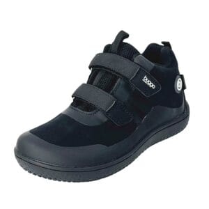 dětské celoroční barefootové boty s membránou BUGGA OSCAR Black B00191-10 - 35