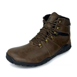 zimní barefootové boty s membránou BUGGA DYLAN Brown B00196-18 - 46