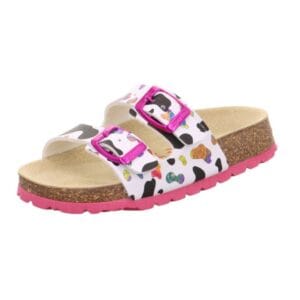 Dívčí korkové pantofle Superfit FOOTBAD Black 1-800111-1170 - 41