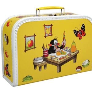 Krtek dětský kufr Krtek a malíř 30cm