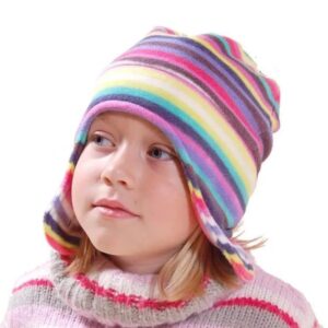 čepice dívčí fleezová