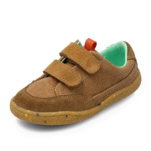 Barefoot  dětské tenisky GROUNDIES AMSTERDAM CAMEL