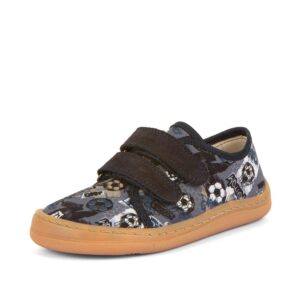 Chlapecké barefoot tenisky CANVAS Gray/Blue Froddo G1700379-26 šedá - 29