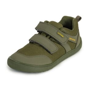 Chlapecké barefoot tenisky s membránou NOLAN KHAKI