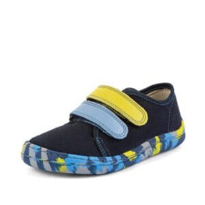 Chlapecké plátěné barefoot tenisky CANVAS BLUE+ Froddo G1700440-14 - 30