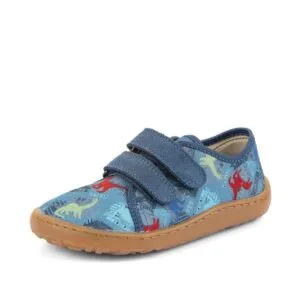 Chlapecké plátěné barefoot tenisky CANVAS DARK DENIM Froddo G1700440-15 - 30