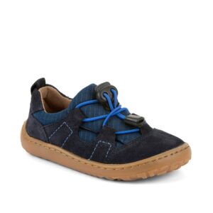 Dětské barefoot kožené tenisky TREKK DARK BLUE Froddo G3130293 - 40