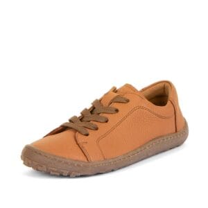 Dětské celoroční barefoot tenisky LACES COGNAC Froddo G3130257 - hnědá - 42