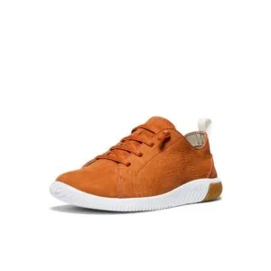 Dětské tenisky barefoot kompromis KEEN KNX LACE YOUTH gold flame/star white - 39