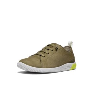 Dětské tenisky barefoot kompromis KEEN KNX LACE YOUTH martini olive/evening primrose - 39