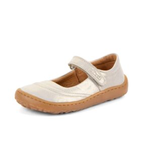 Dívčí barefoot kožené baleríny MARY J GOLD SHINE Froddo G3140195-2 - 38