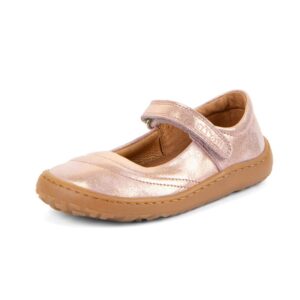 Dívčí barefoot kožené baleríny MARY J PINK/GOLD Froddo G3140195-1 - 35