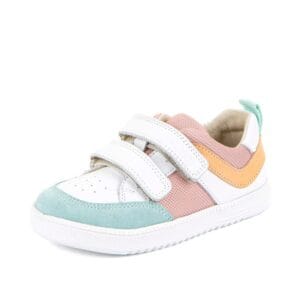 Dívčí barefoot textilní tenisky LOOP WHITE/PINK Froddo G3130282-4 - 35