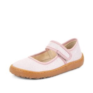 Dívčí plátěné barefoot baleríny CANVAS BALETTY PINK SHINE FRODDO G1700437 - 36