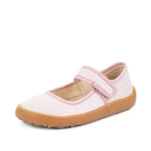 Dívčí plátěné barefoot baleríny CANVAS BALETTY PINK SHINE FRODDO G1700437 - 36