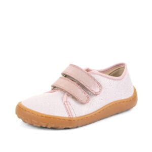 Dívčí plátěné barefoot tenisky CANVAS PINK SHINE Froddo G1700440 - 29