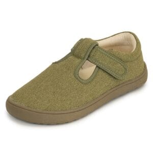 Papuče chlapecké barefoot  KIRBY KHAKI