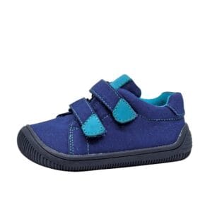 chlapecké celoroční boty Barefoot ROBY NAVY