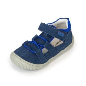 chlapecké sandály Barefoot KENDY DENIM