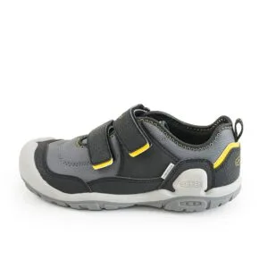 sportovní celoroční obuv KNOTCH HOLLOW DS black/keen yellow