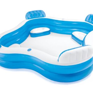 Bazén s opěradly 229 x 229 x 66 cm