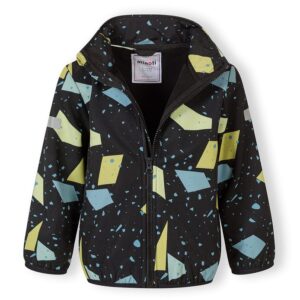 Bunda softshelová chlapecká Minoti 29COAT208 modrá - 98/104 | 3/4let