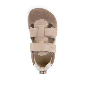 Chlapecké barefoot sandály LOOP SANDAL Taupe Froddo G3150292-3 - 35