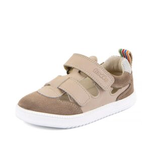 Chlapecké barefoot sandály LOOP SANDAL Taupe Froddo G3150292-3 - 35
