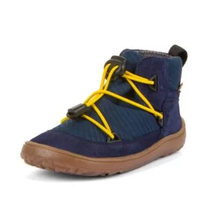 Chlapecké celoroční barefoot boty TEX TRACK Blue Froddo G3110267-1 - 42