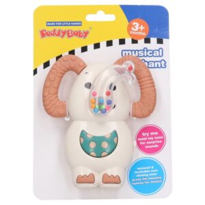 Chrastítko slon s efekty 12cm