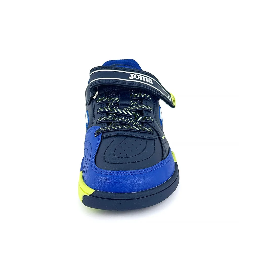 Dětské barefoot sálové boty TOP FLEX JUNIOR BFTJS2603INV NAVY BLUE Joma - 34