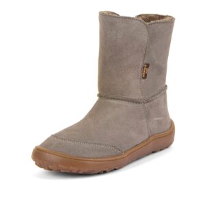 Dětské zimní barefoot boty TEX SUEDE Gray G3160250-3 - 41