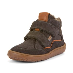 Dětské zimní barefoot boty TEX WOOL Grey Froddo G3110266-5W - 37