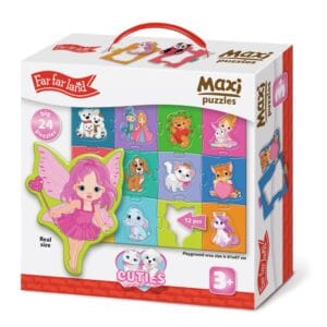 Far Far Land Maxi Puzzle postavičky 24 dílků 61x47 cm