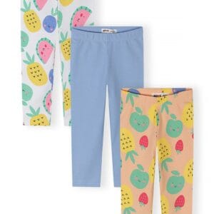 Legíny dívčí capri 3pack Minoti 30LEGGING102 - 98/104 | 3/4let