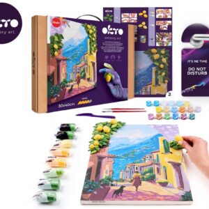 OKTO Malba a 3D modelování obraz "Lemon Weekend" 30x40 cm