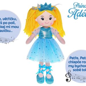 Panenka Princezna Adélka 35cm česky zpívající