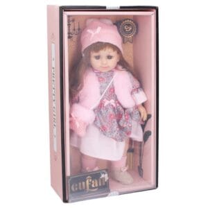 Panenka s kabelkou 38cm