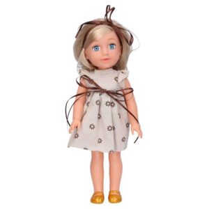 Panenka s mašlí 35 cm