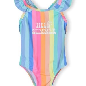 Plavky dívčí jednodílné Minoti 30SWIM106 - 98/104 | 3/4let