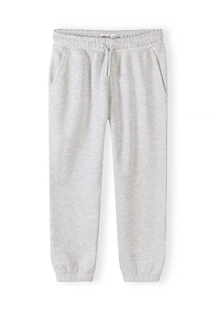 Tepláky slim-fit s elastickým pasem a stahovací šňůrkou 3pack Minoti 29FLEECE286 - 98/104 | 3/4let