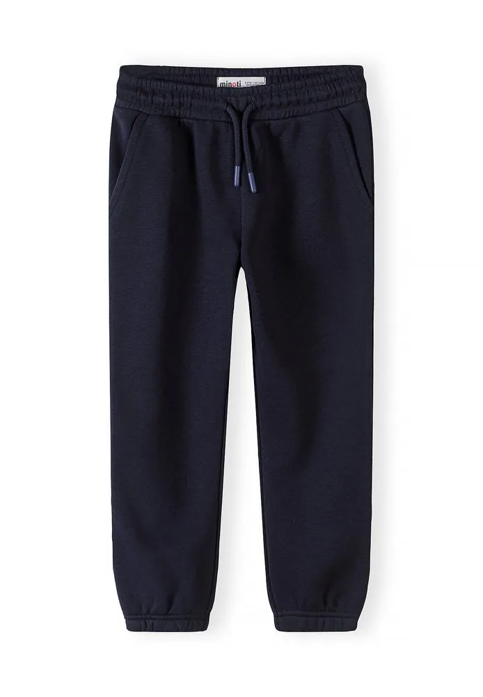 Tepláky slim-fit s elastickým pasem a stahovací šňůrkou 3pack Minoti 29FLEECE286 - 98/104 | 3/4let