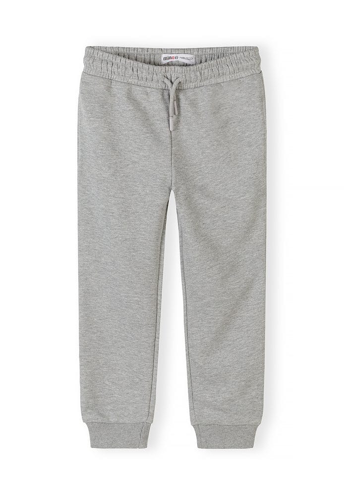 Tepláky slim-fit s elastickým pasem a stahovací šňůrkou 3pack Minoti 29FLEECE287 - 98/104 | 3/4let