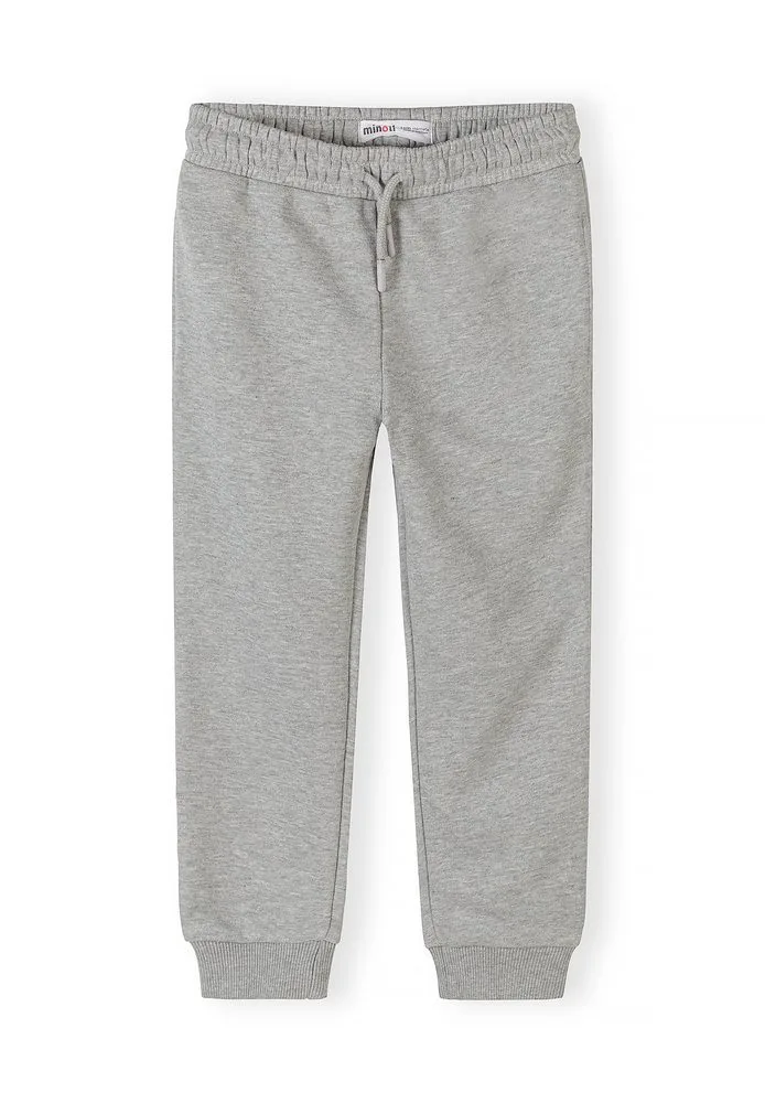 Tepláky slim-fit s elastickým pasem a stahovací šňůrkou 3pack Minoti 29FLEECE287 - 98/104 | 3/4let